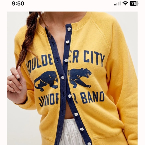 Junior Sweatshirt Cardi - Picture 1 of 1